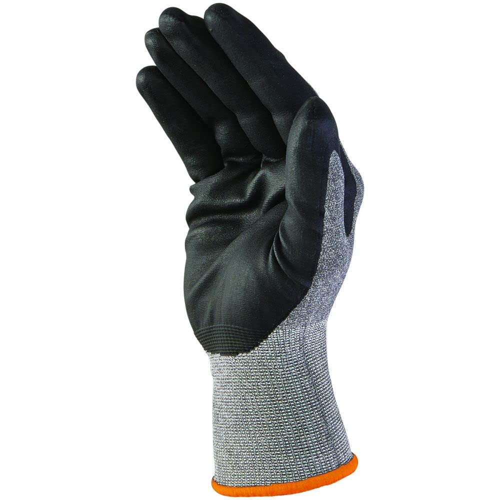 Klein Tools 60185 Work Gloves, Cut-Resistant Gloves ANSI Rated A2, Touchscreen, Large, 2-Pair