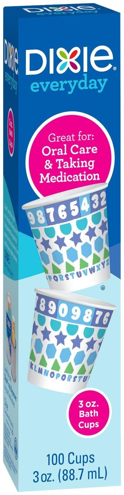 Dixie Bath Cups - 3 oz - 100 ct (Packaging May Vary)