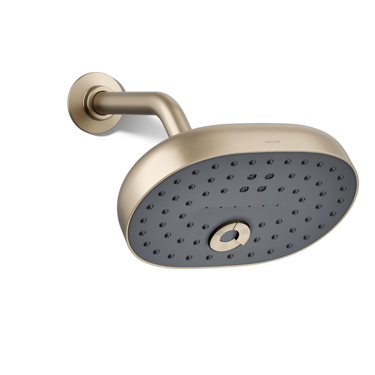 Kohler 26290-BV Statement® Three-function showerhead, 2.5 gpm, Vibrant Brushed Bronze