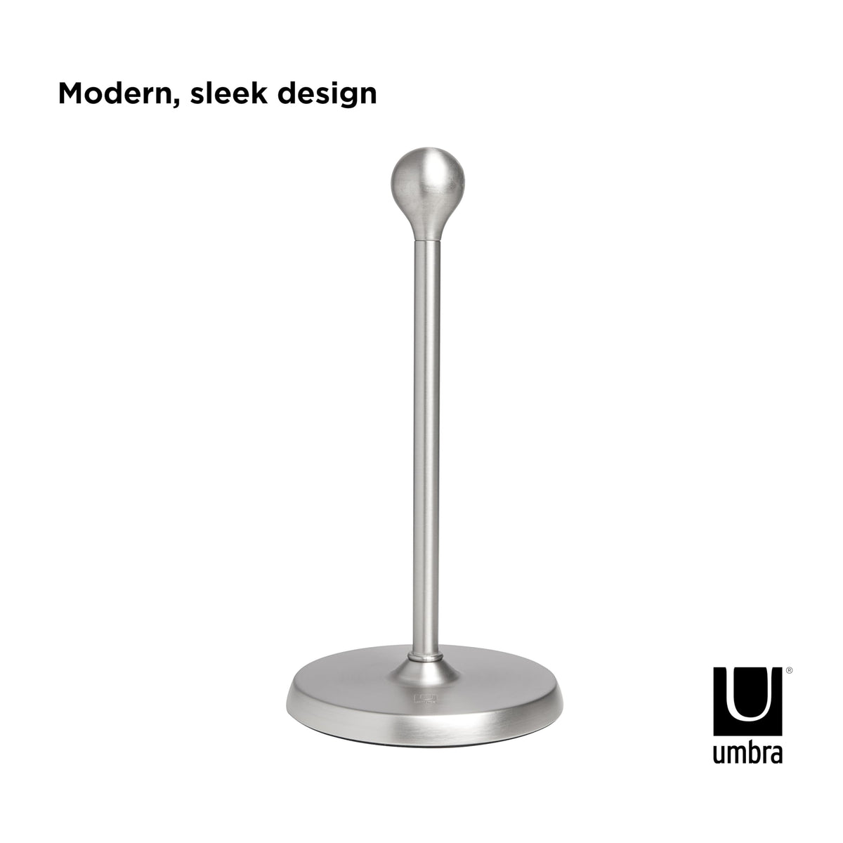Umbra Teardrop Paper Towel Holder, Nickel