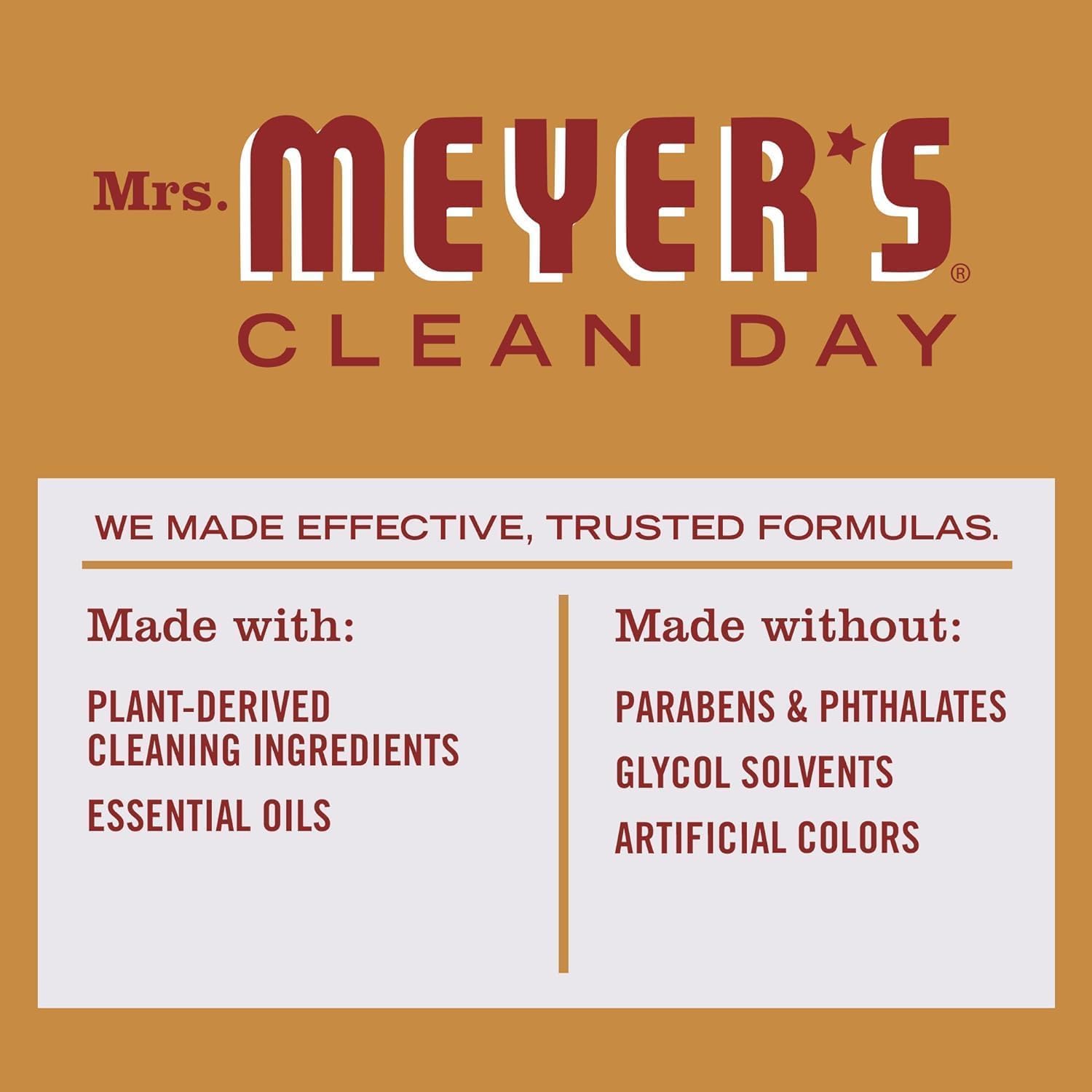 MRS. MEYER'S CLEAN DAY Acorn Spice + Apple Cider Variety, 1 Mrs. Meyer's Multi-Surface Cleaner, 16 OZ, 1 Mrs. Meyer's Multi-Surface Cleaner, 16 OZ, 1 CT Acorn Spice + Apple Cider