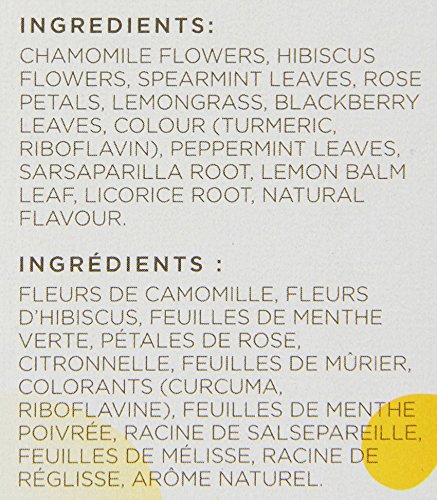 TAZO Calm Enveloped Hot Tea Bags Herbal, Caffeine Free, Chamomile, 24 Teabags (Pack of 6)