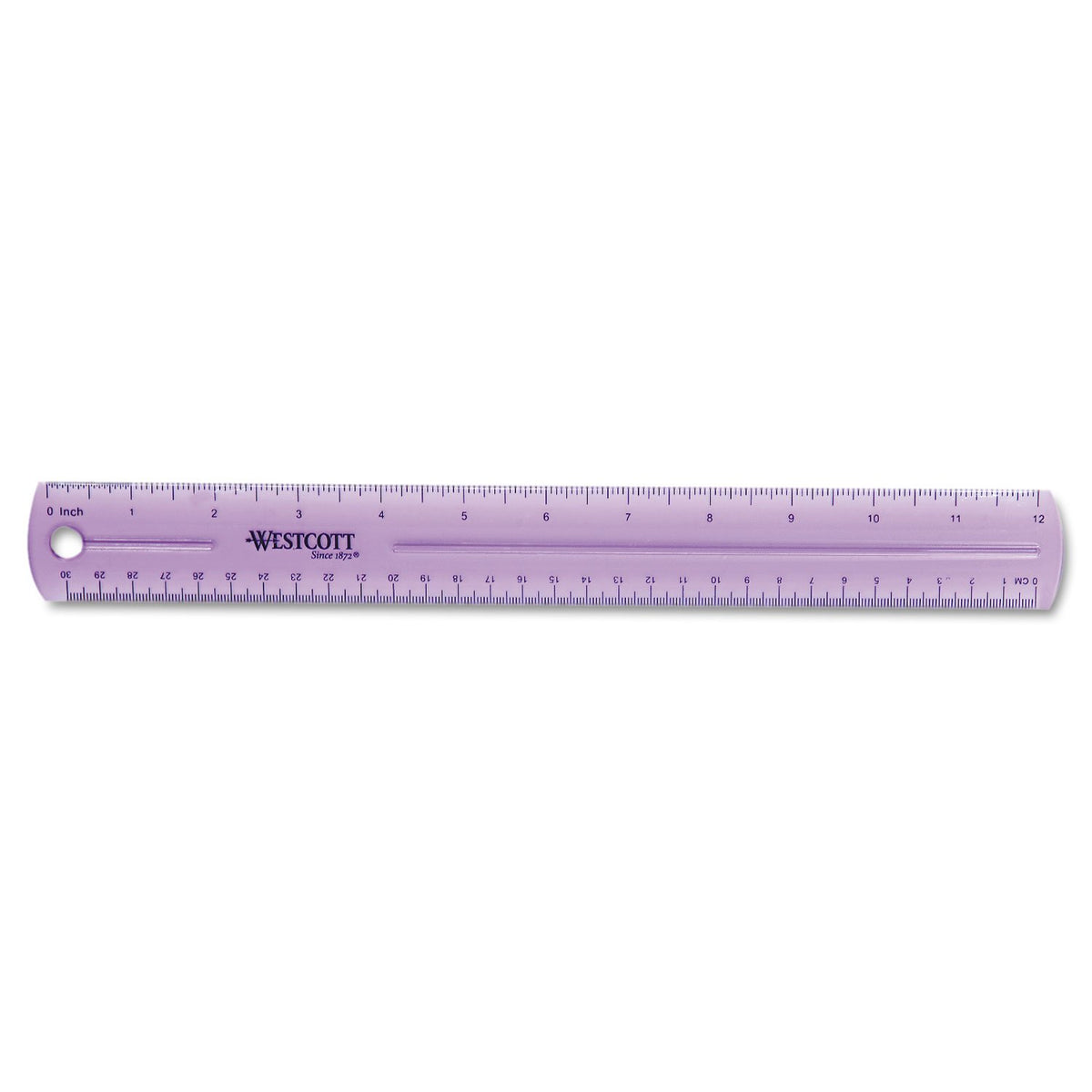 Westcott 12975 12-Inch Jewel Colored Ruler