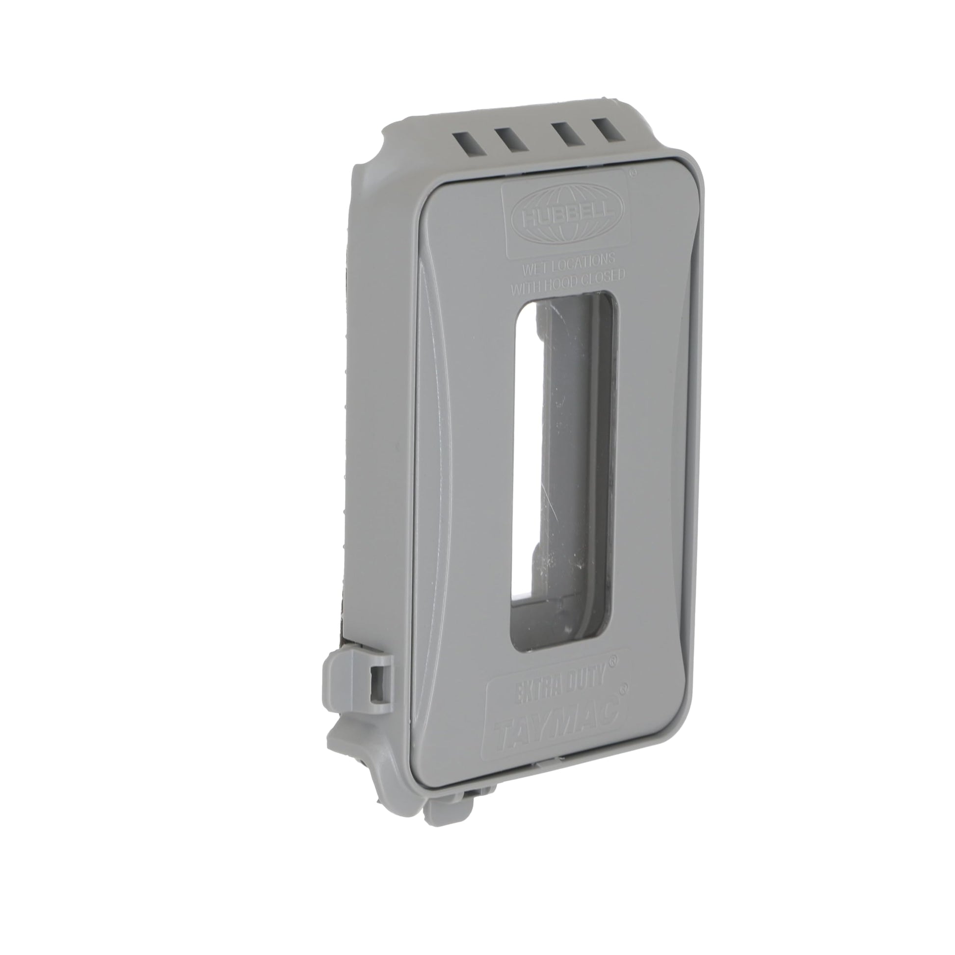 TAYMAC ML500 Single-Gang Mount 16-in-1 Flat Nonmetallic Weatherproof Vertical/Horizontal, 1-Pack, Gray