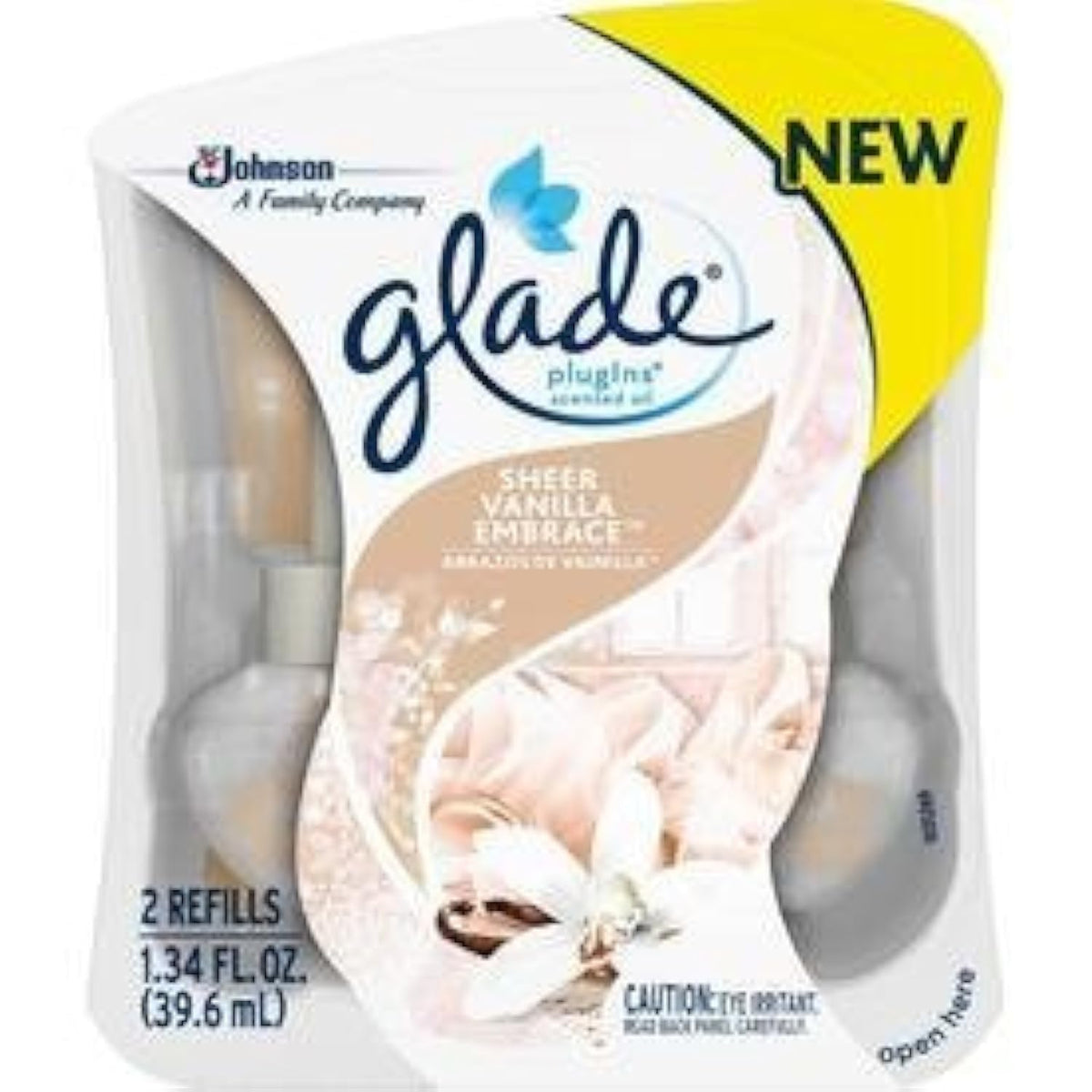 Glade Sheer Vanilla Embrace Glade® PlugIns® Scented Oil - 2 Refills (2 Pack)