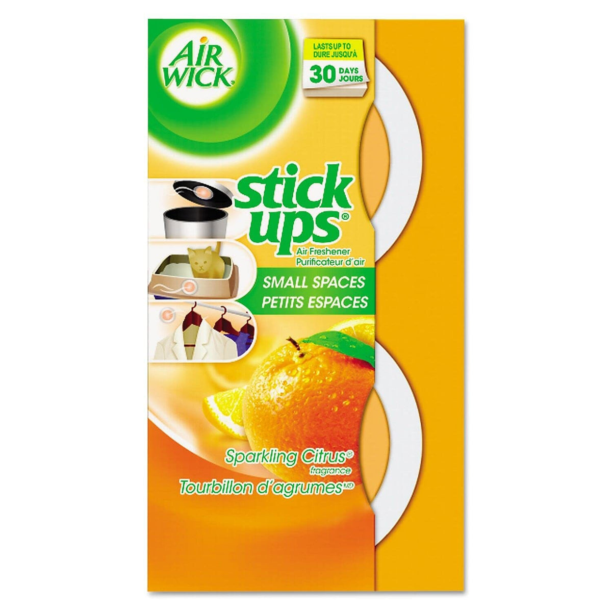 Air Wick Stick Ups Air Freshener, 2.1 oz, Sparkling Citrus
