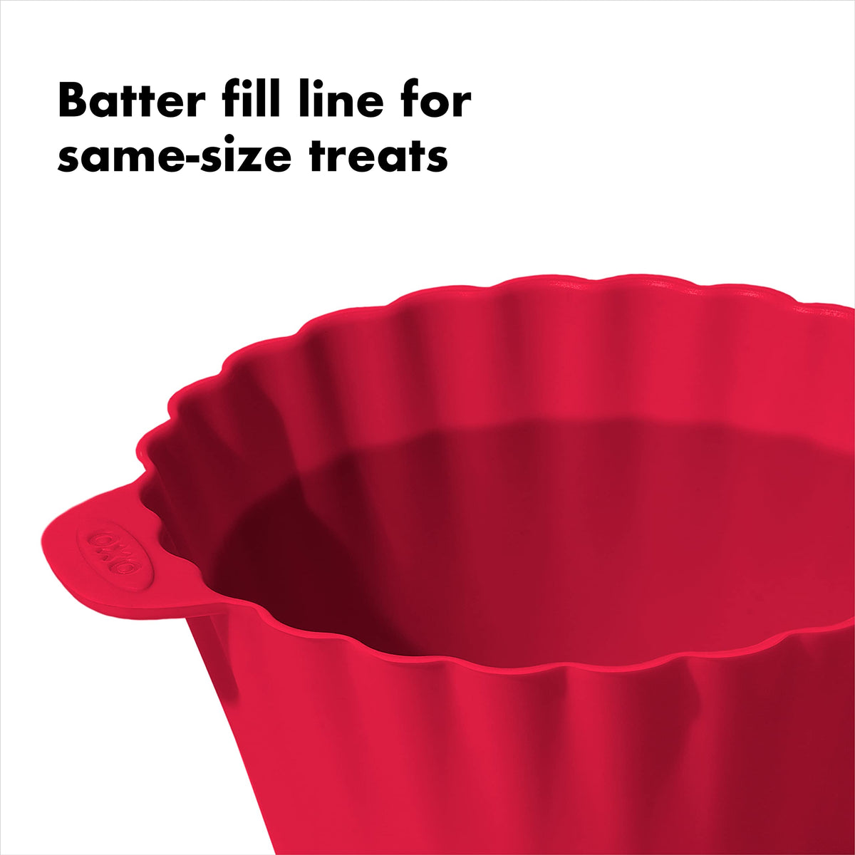 OXO Good Grips Silicone Baking [Cup]s, Pack of 12, Reusable, BPA-Free, Dishwasher Safe, Non-Stick, Food Grade, Cup]cake And Muffin [Liner]s