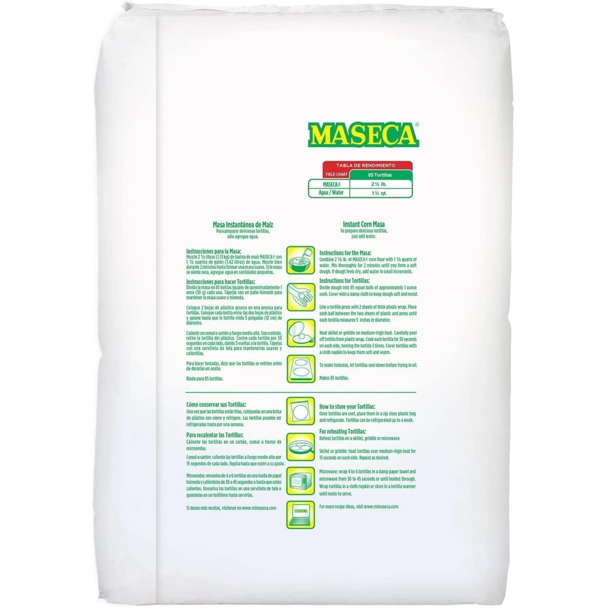 Masabrosa Maseca Corn Flour, 25 Pound