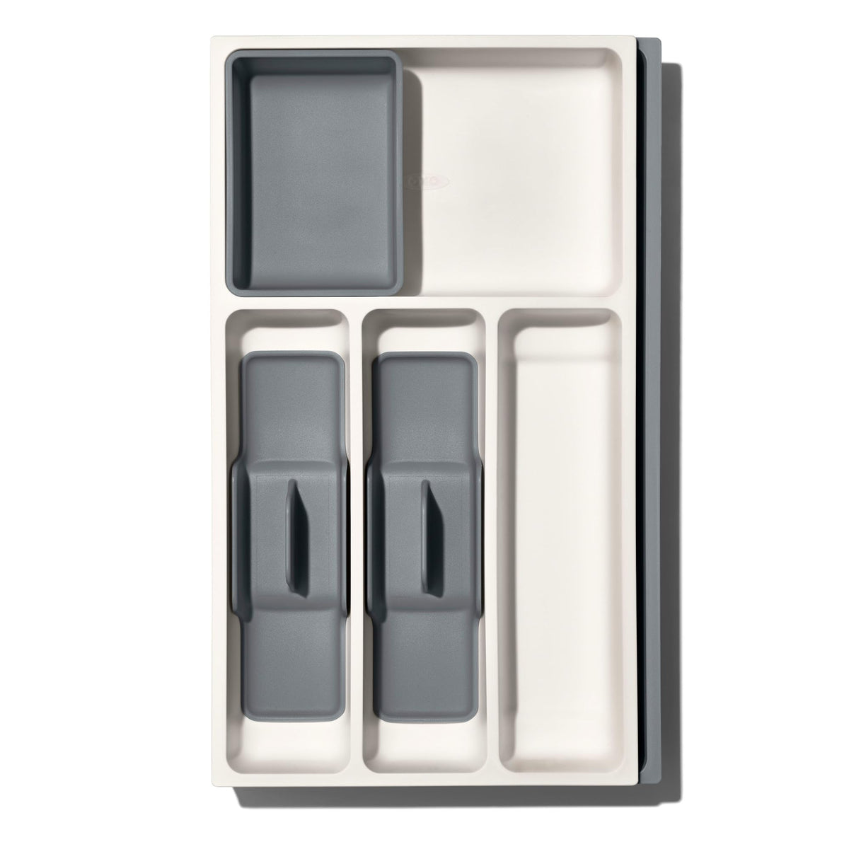 OXO Good Grips Kitchen Drawer, Expandable Utensil Organizer, White