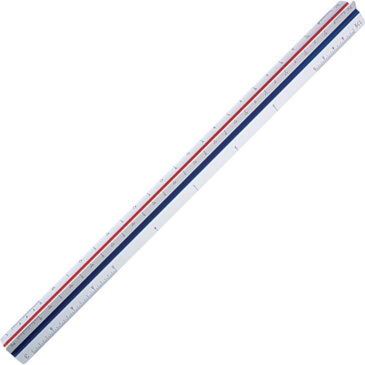 Staedtler Triangular Scale Engineers Ruler, 12 Inch, 98718-34BK