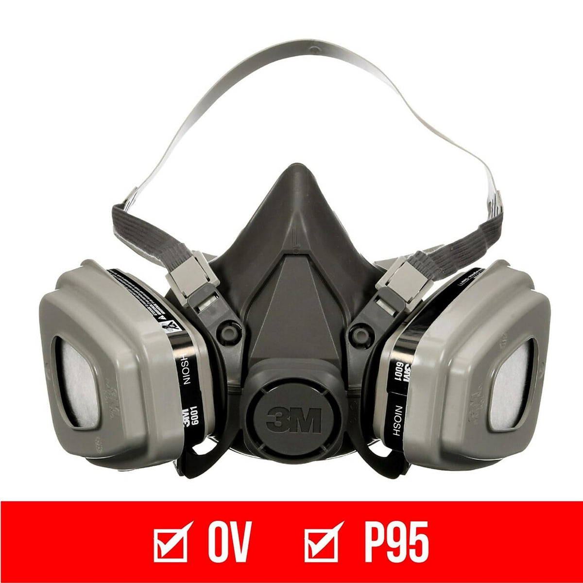 3M MMM6311PA1A - Half Facepiece Paint Spray/Pesticide Respirator