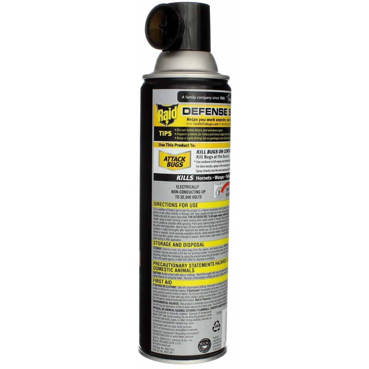 Raid Wasp & Hornet Killer Spray, 14 OZ (Pack - 3)