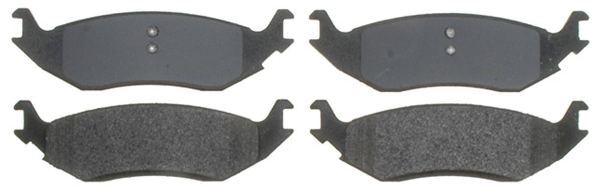 ACDelco 14D967M Advantage Semi-Metallic Rear Disc Brake Pad Set
