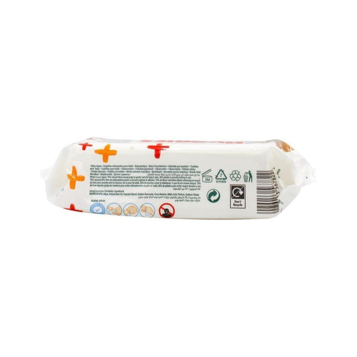 HUGGIES Baby Wipes, All Over Clean, 3 Refills With Resealable Tape Top, 168CT
