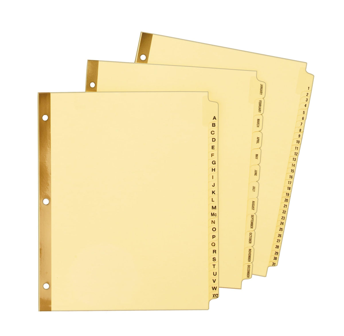 Avery Preprinted Dividers with JAN-DEC Tabs, 1 Set (11307)