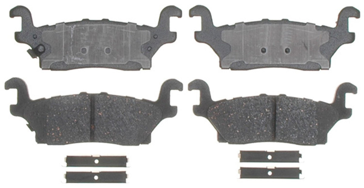 ACDelco Gold 17D1120CH Ceramic Rear Disc Brake Pad Set