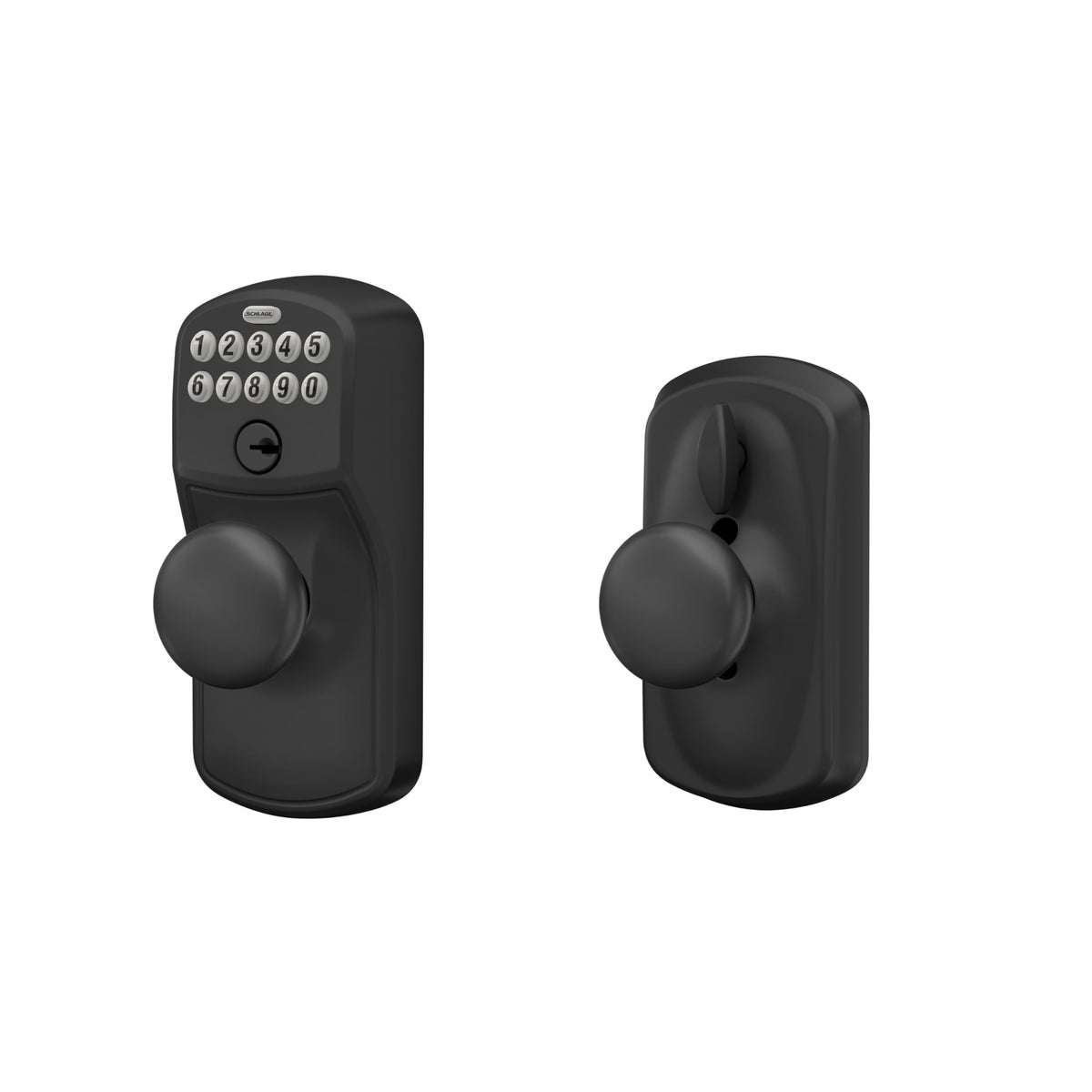SCHLAGE FE595 622 PLY Keypad Entry with Flex Electronic Lock, Matte Black
