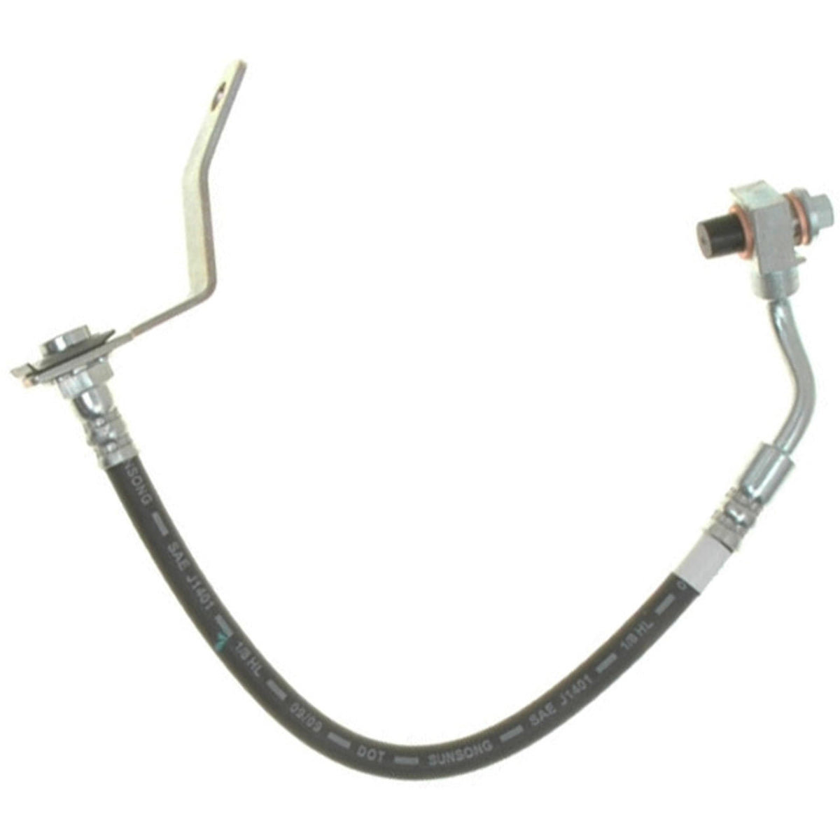 ACDelco Professional 18J4291 Rear Passenger Side Hydraulic Brake Hose Assembly
