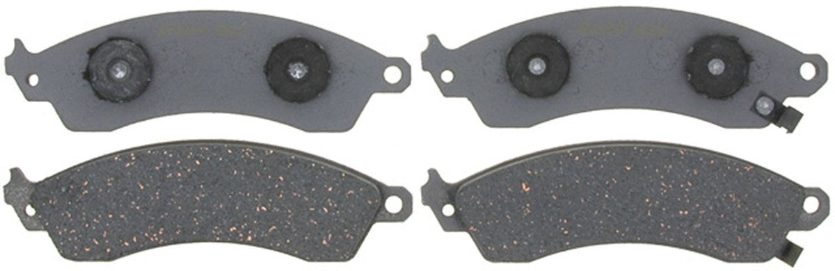ACDelco Silver 14D412C Ceramic Front Disc Brake Pad Set with Wear Sensor