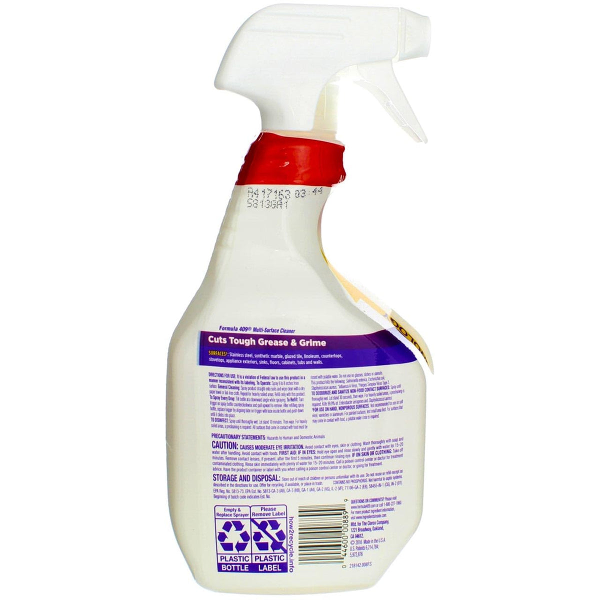 Formula 409 All Purpose Cleaner Spray Bottle, 32 Fluid Ounces (Pack of 5)