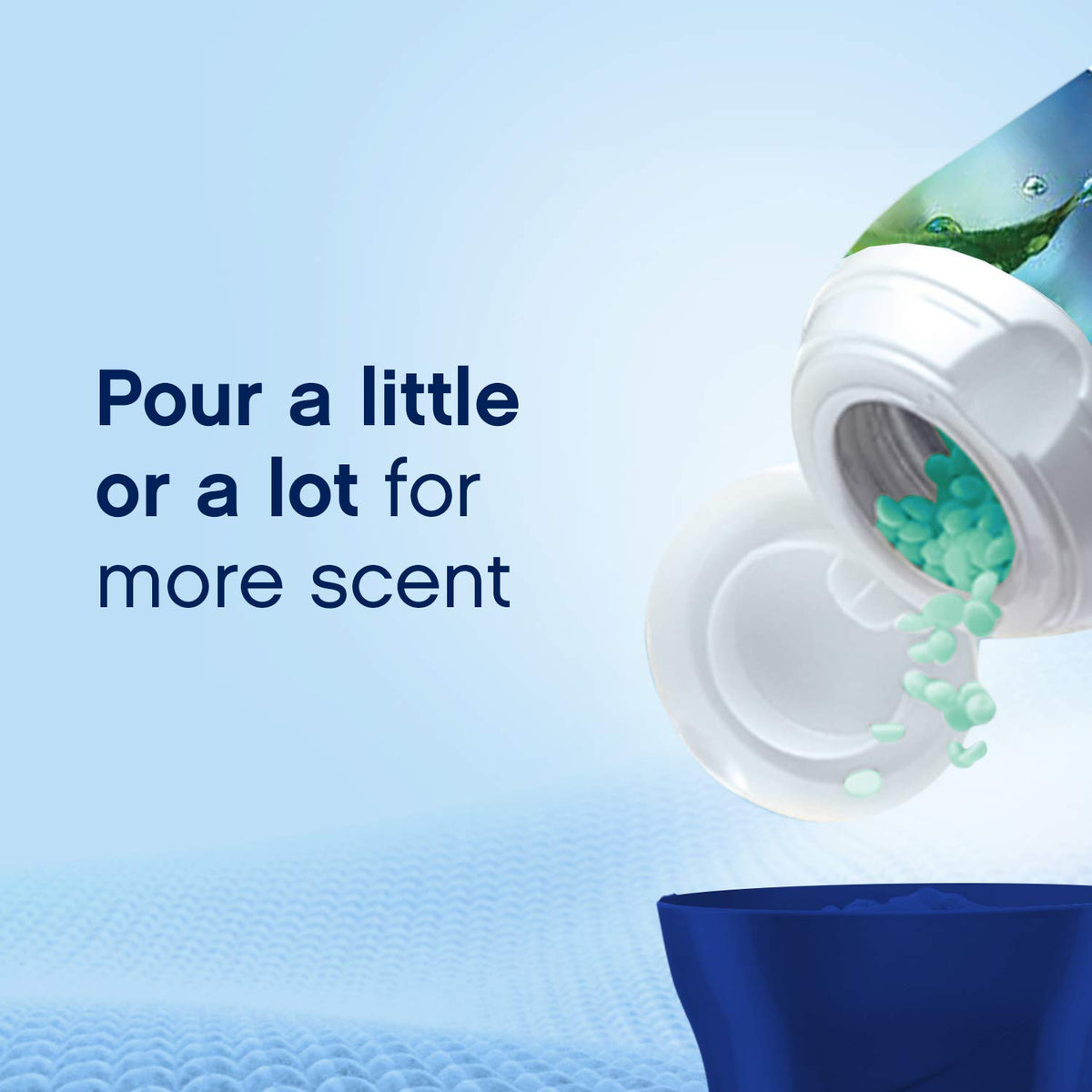 Downy Infusions Laundry Scent Booster Beads for Washer, Refresh, Birch Water & Botanicals, 10 oz (Pack of 4)