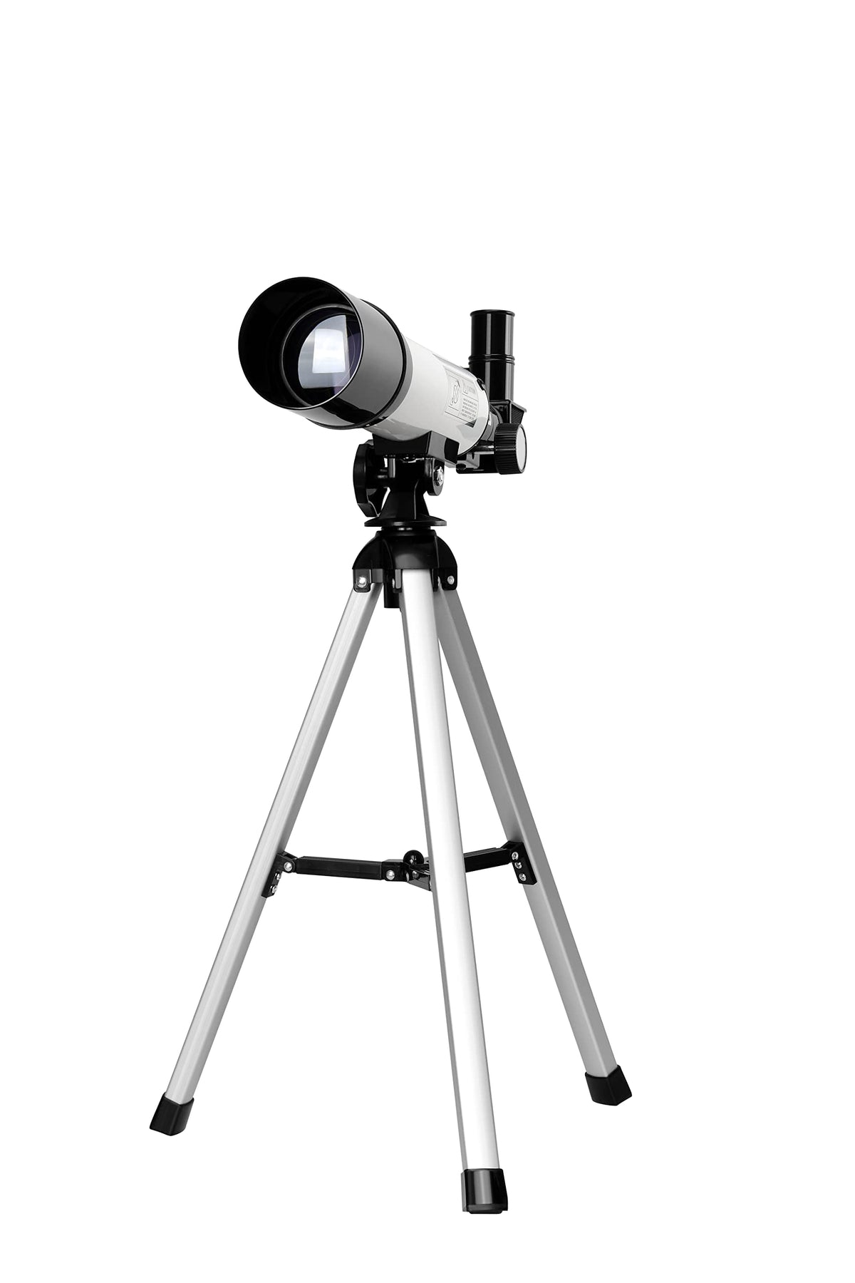 Coleman 360x50 Refractor Telescope Kit with Heavy-Duty Carrying Case, C36050 - Elegant White