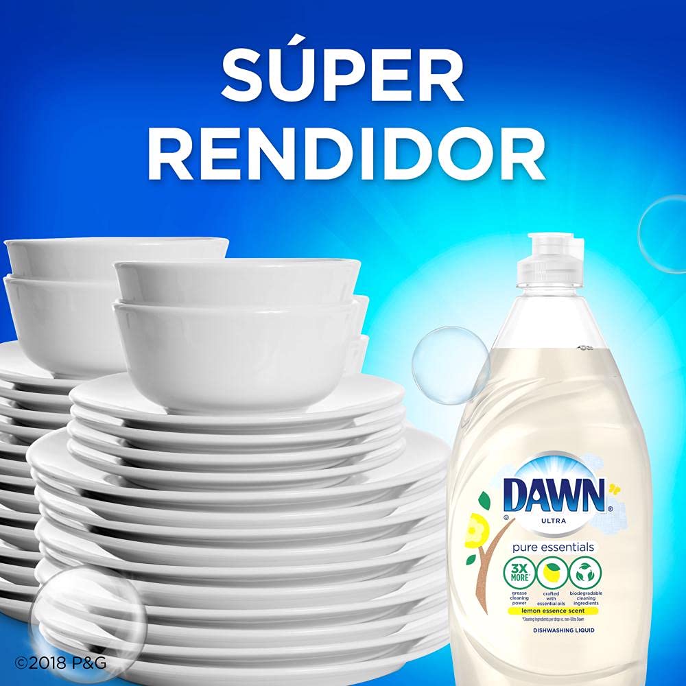 Dawn Antibacterial Hand Soap, Dishwashing Liquid, Lemmon.