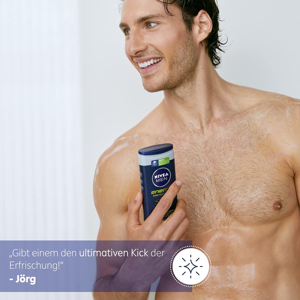 Nivea Men Energy Shower Gel, 250 ml