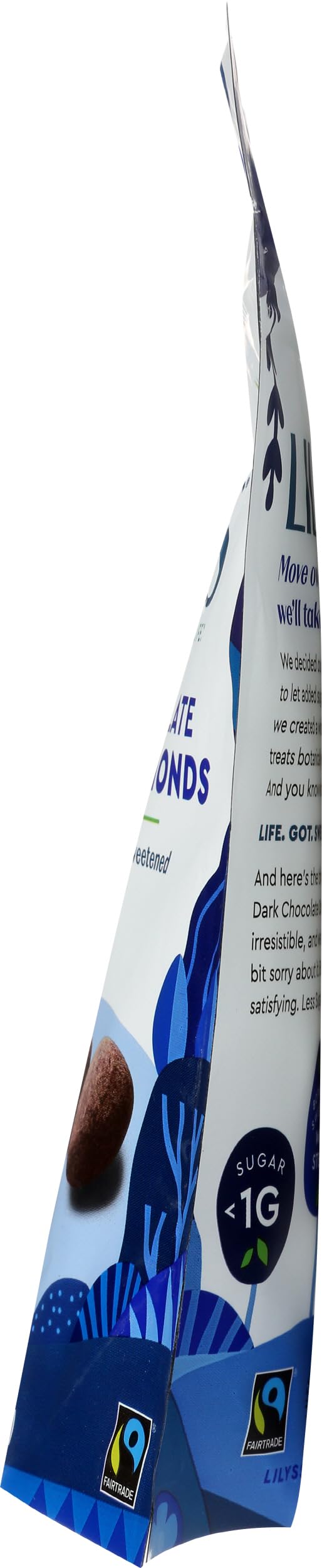 Lily's Sweets, Dark Chocolate Covered Almonds, 3.5 Ounce