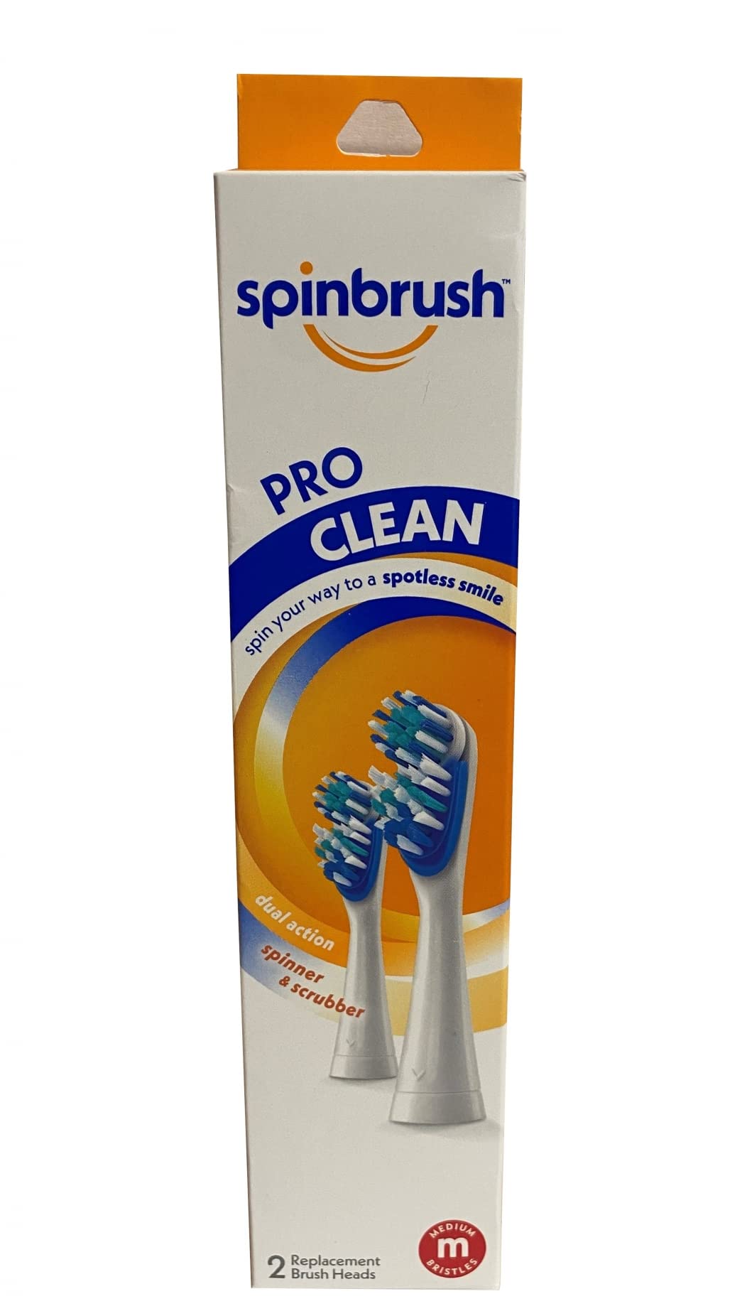 ARM & HAMMER Spinbrush Pro-Clean Replacement Brush Heads, Medium 2 ea (Pack of 11)