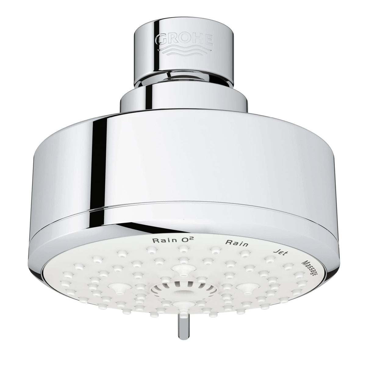 Grohe Tempesta Cosmopolitan 100 4 Spray Functions Shower Head, Starlight Chrome