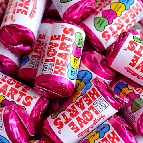 SWIZZLES MATLOW Swizzels Love Hearts Mini Rolls 500g