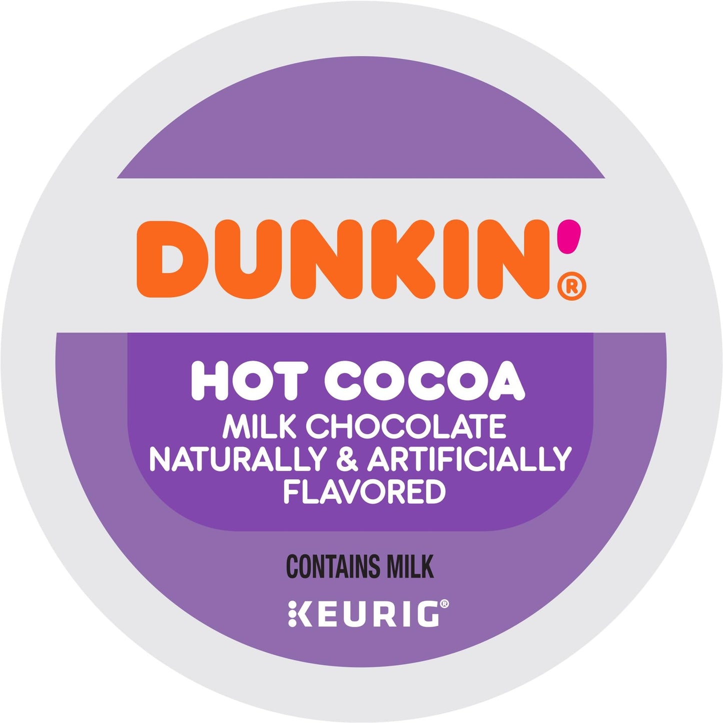 Dunkin' Donuts® Milk Chocolate Hot Cocoa Single-Serve K-Cup®, Box Of 22
