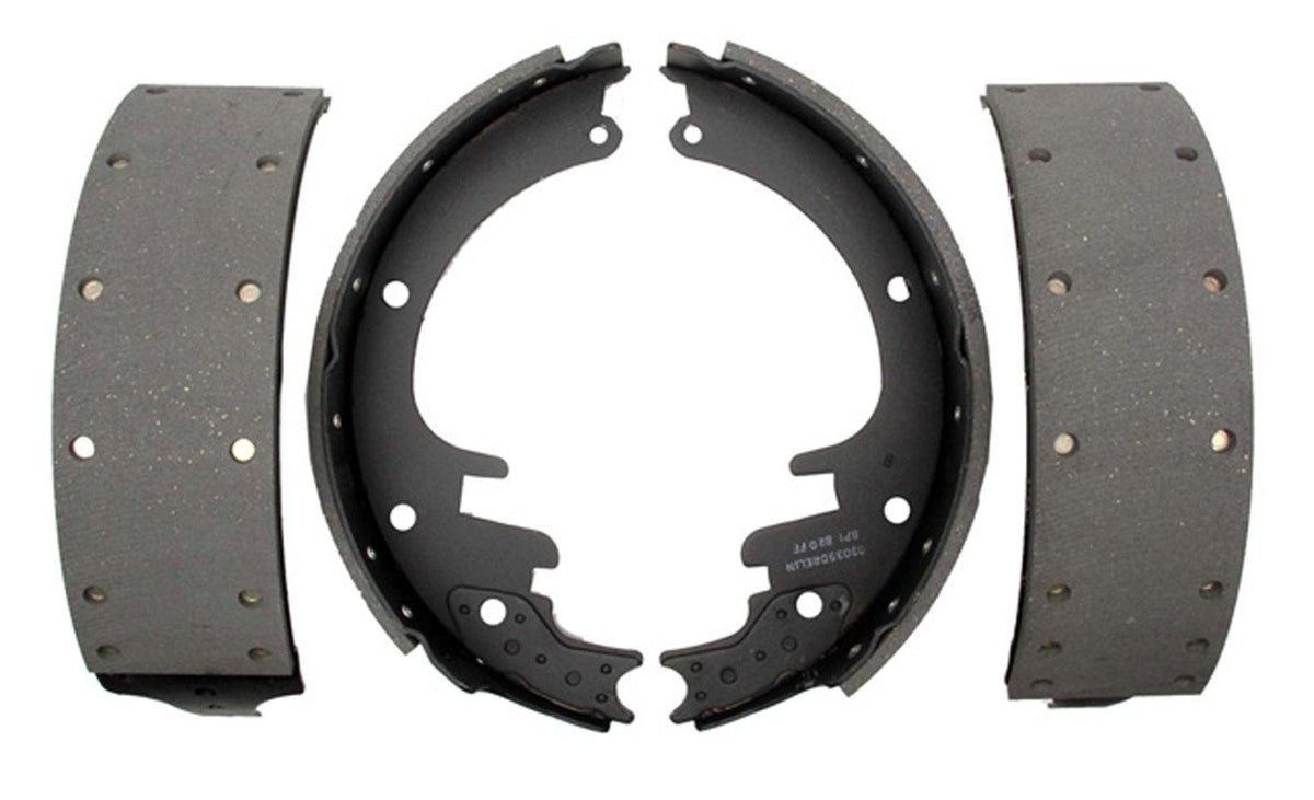 ACDelco Silver 14452R Riveted Rear Drum Brake Shoe Set with Lever