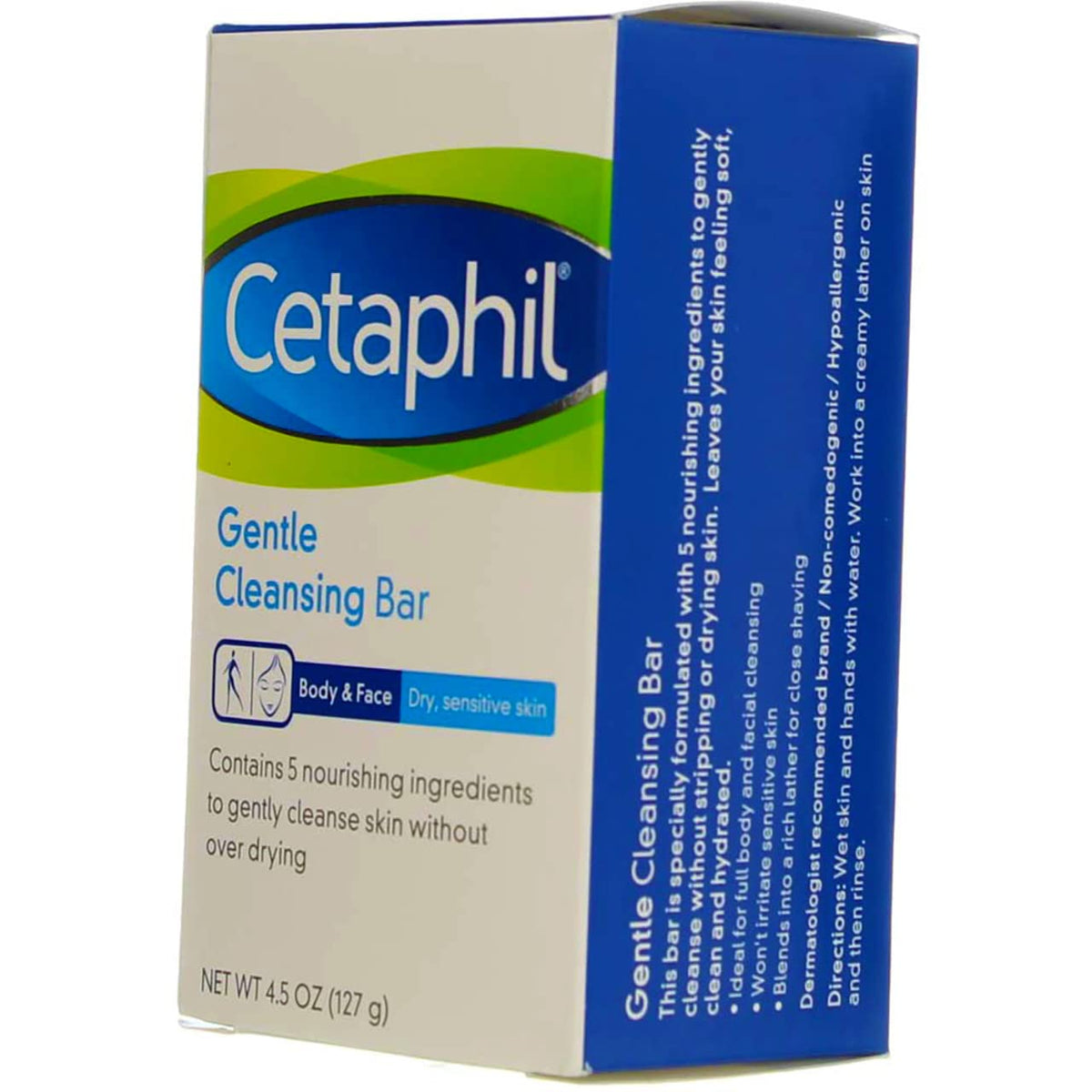 Cetaphil Gentle Cleansing Bar 4.5 (Pack of 2)
