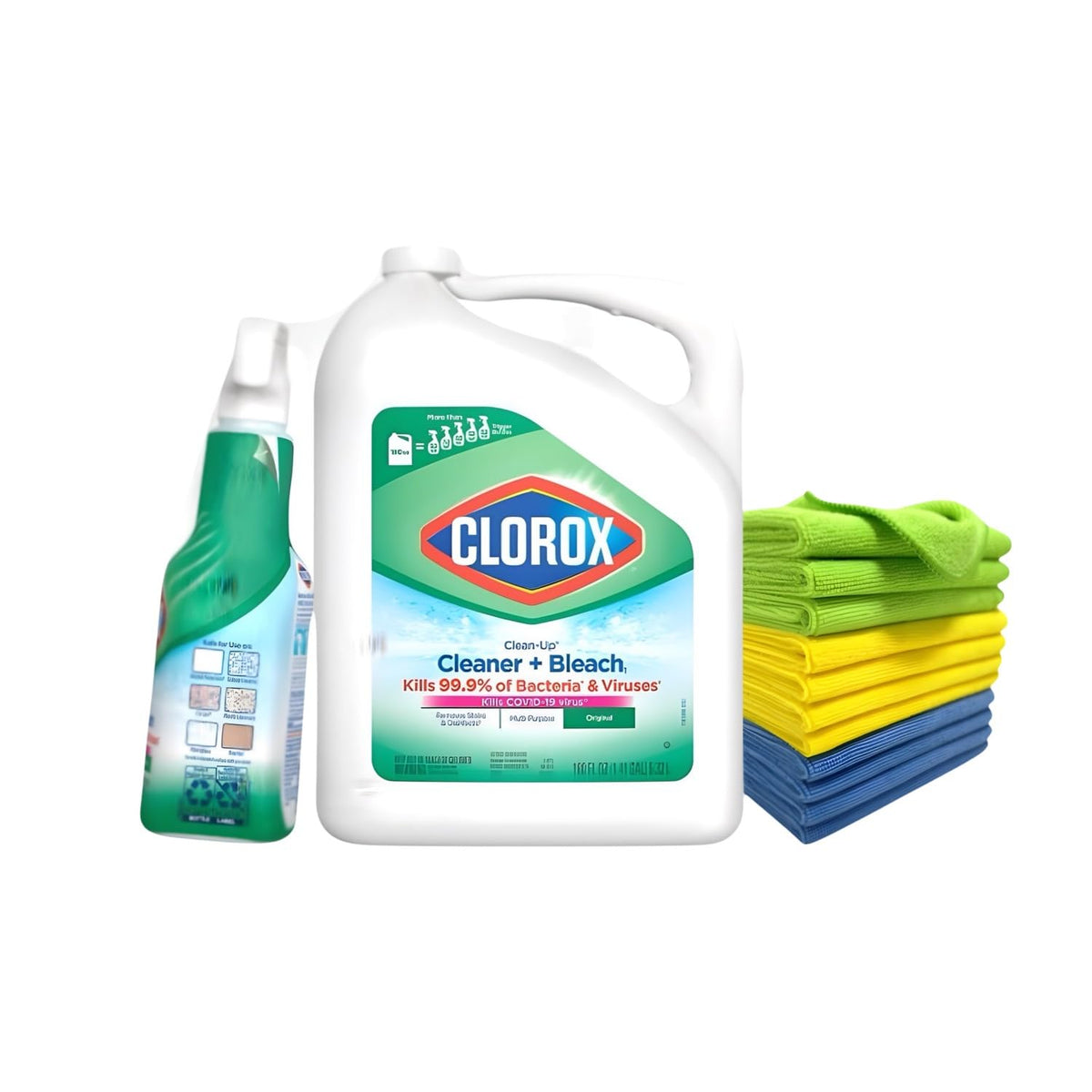 Clorox Cleaner Spray/Bleach and Refill Combo, 212 Fluid Ounce