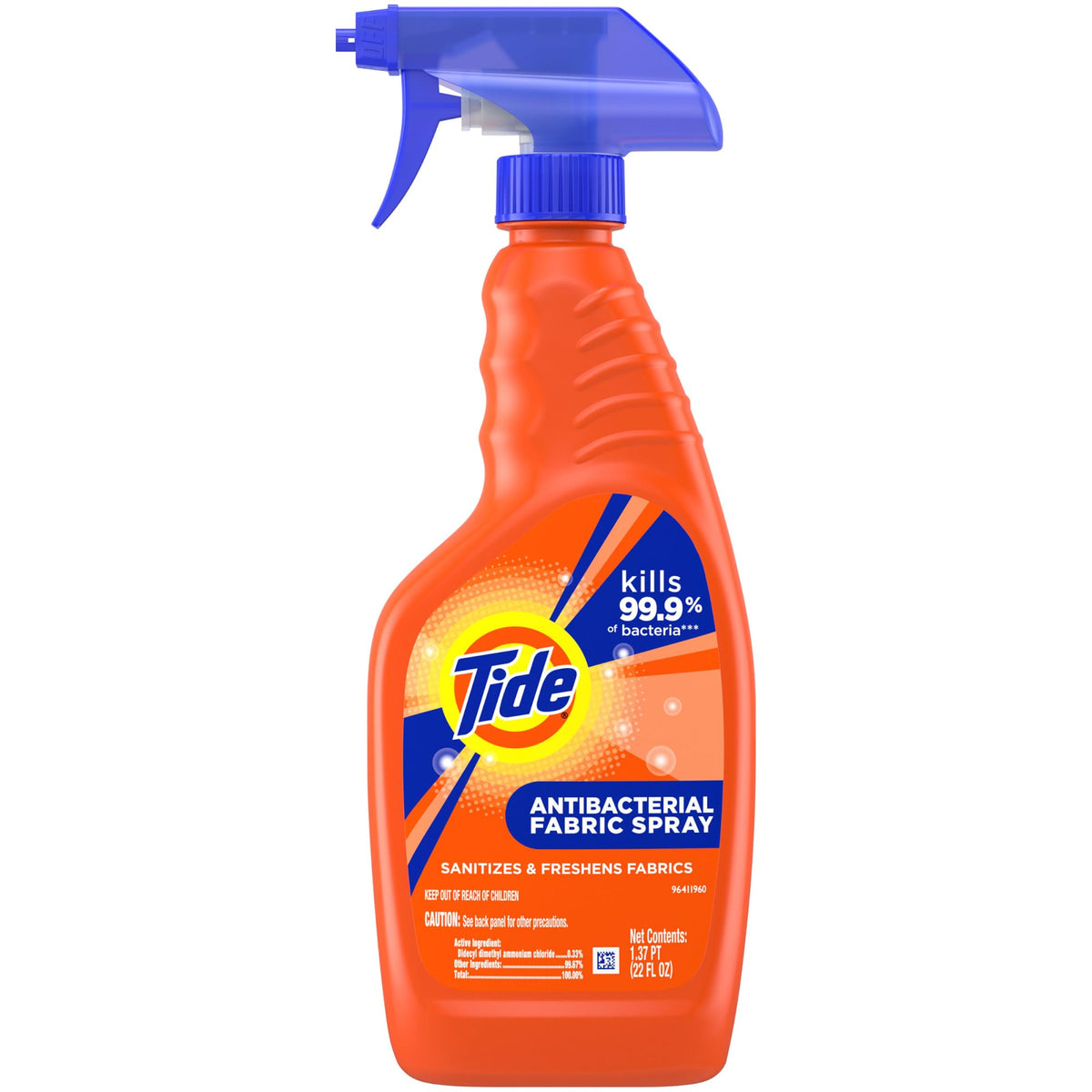Tide Antibacterial Fabric Spray, 22 fl oz