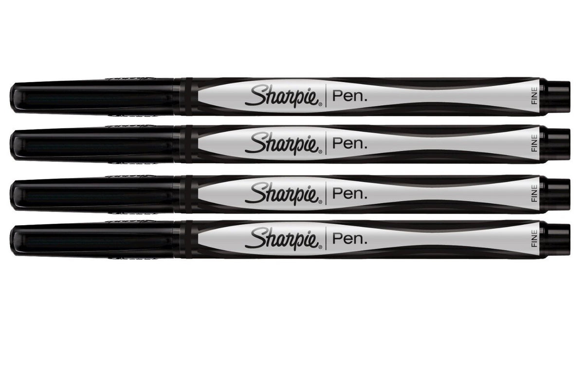 Sharpie Pen Fine Point Pen, 5 Black Pens (1742663)