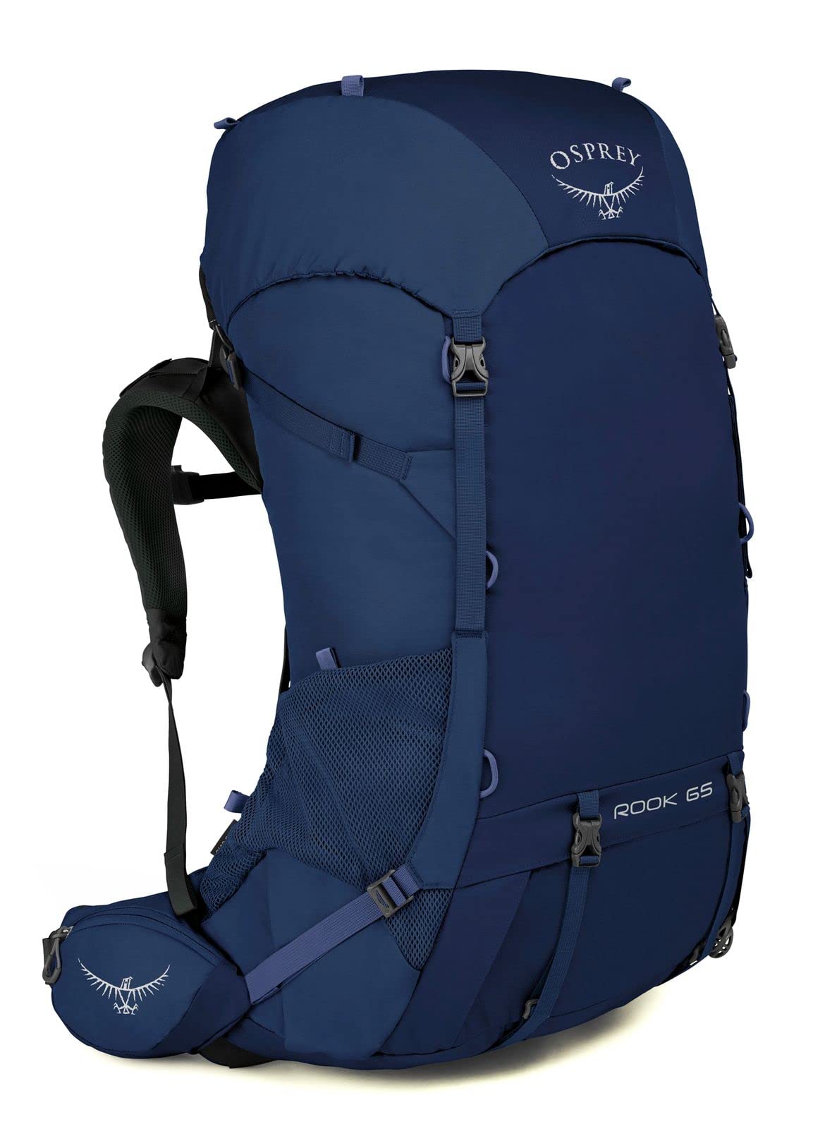 Osprey Rook 65L Men's Backpacking Backpack, Midnight Blue