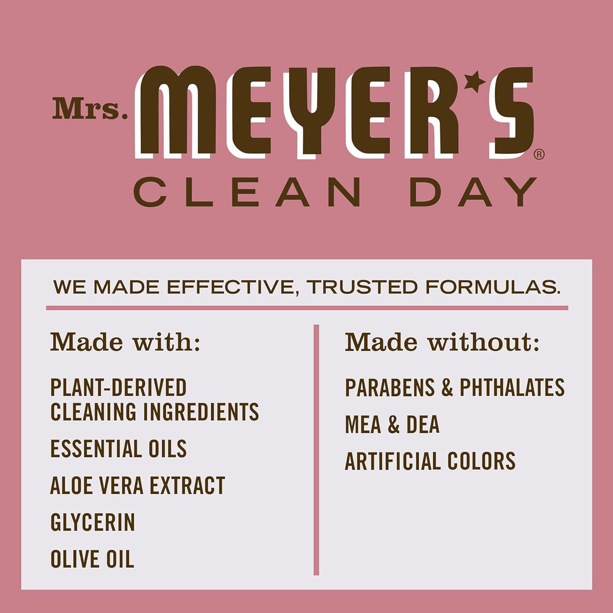 Mrs. Meyer's Liquid Hand Soap Rosemary 12.5 OZ