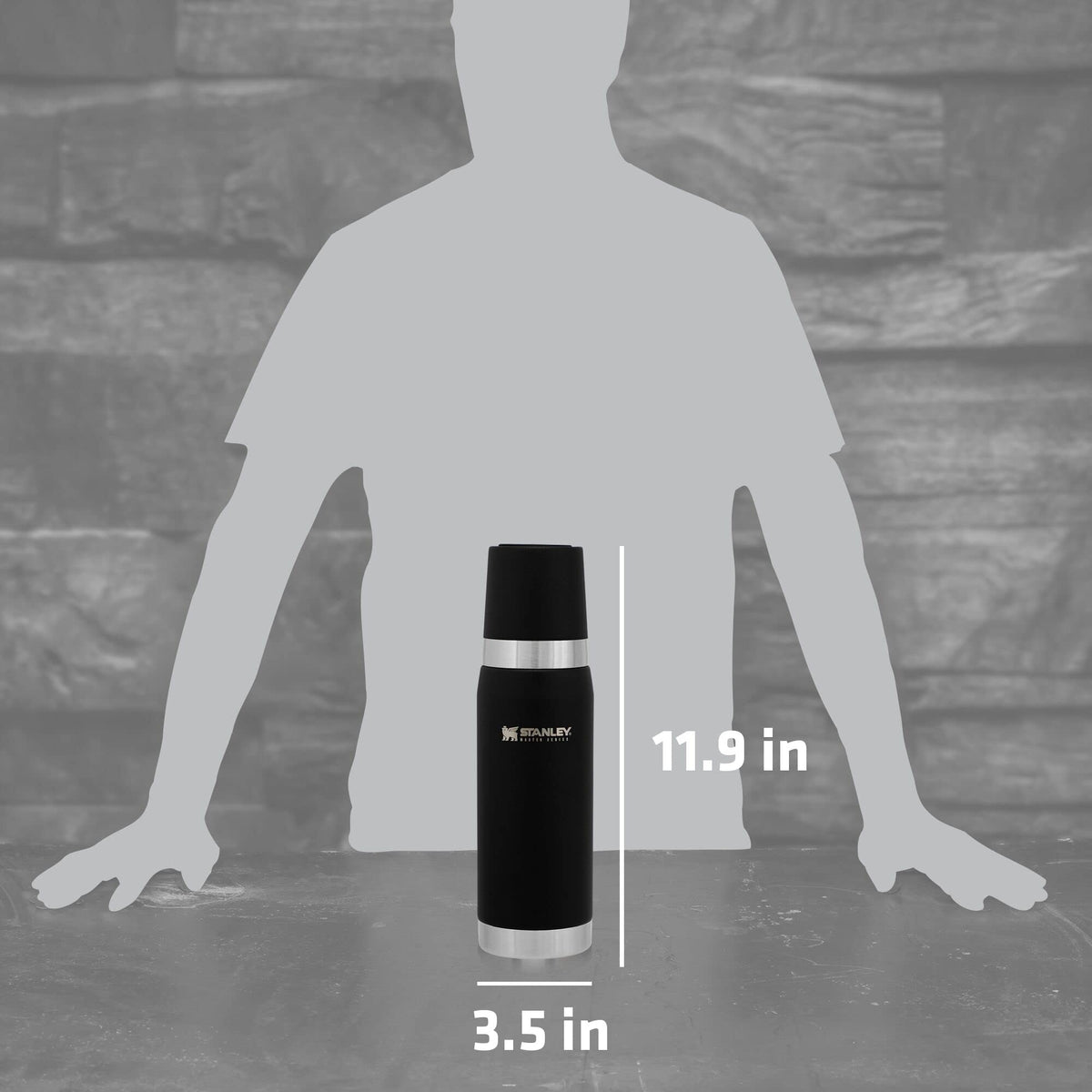 The Unbreakable Thermal Bottle 25oz Hammertone Green