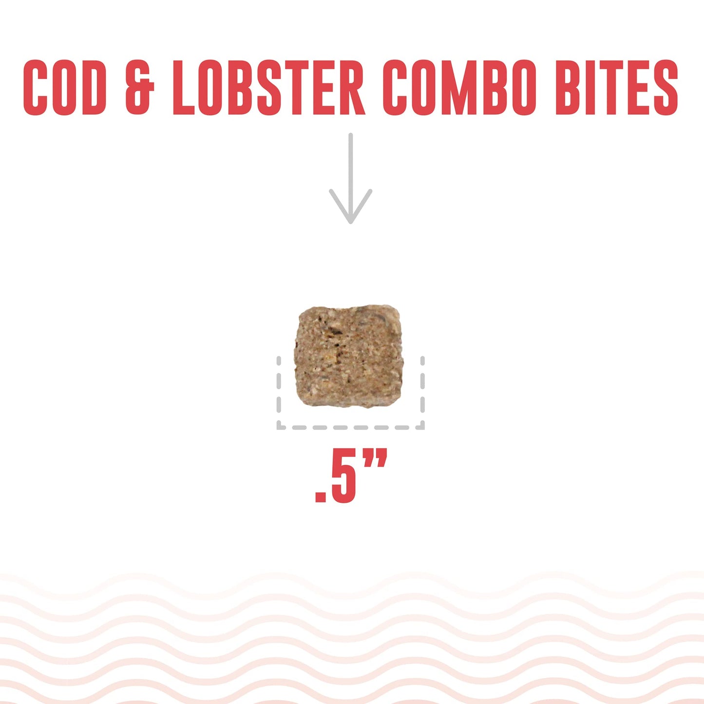 Icelandic+ Cod & Lobster Combo Bites Dog Treat 3.0-oz Bag