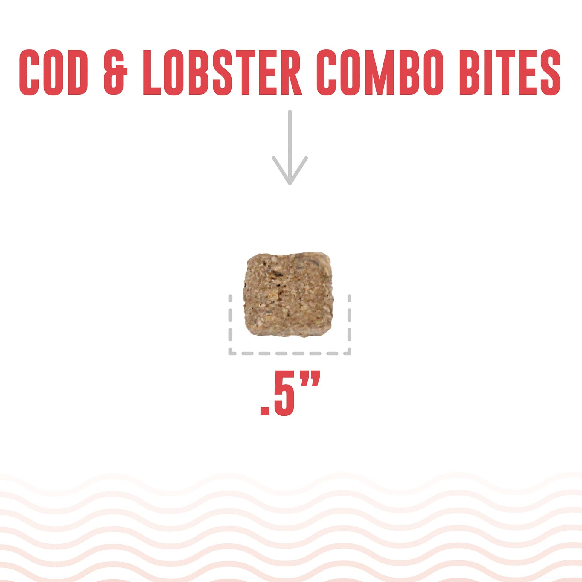 Icelandic+ Cod & Lobster Combo Bites Dog Treat 3.0-oz Bag