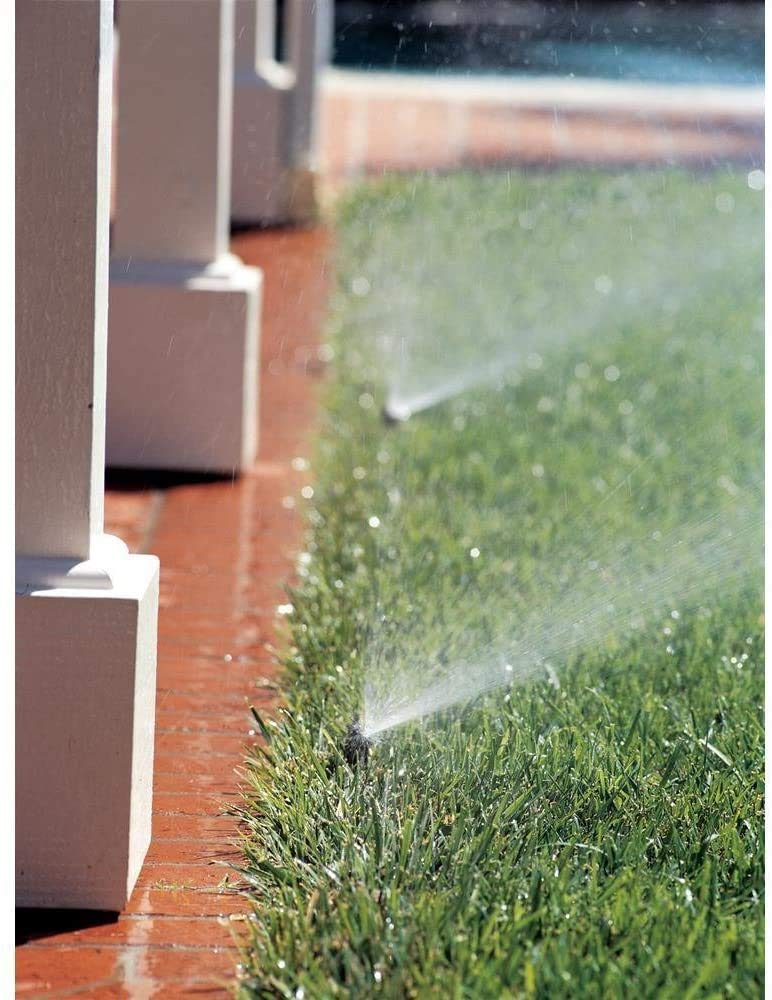 Rain Bird 1804APPR25 Pressure Regulating (PRS) Professional Pop-Up Sprinkler, Adjustable 0Â° to 360Â° Pattern, 8' - 15' Spray Distance, 4" Pop-up Height