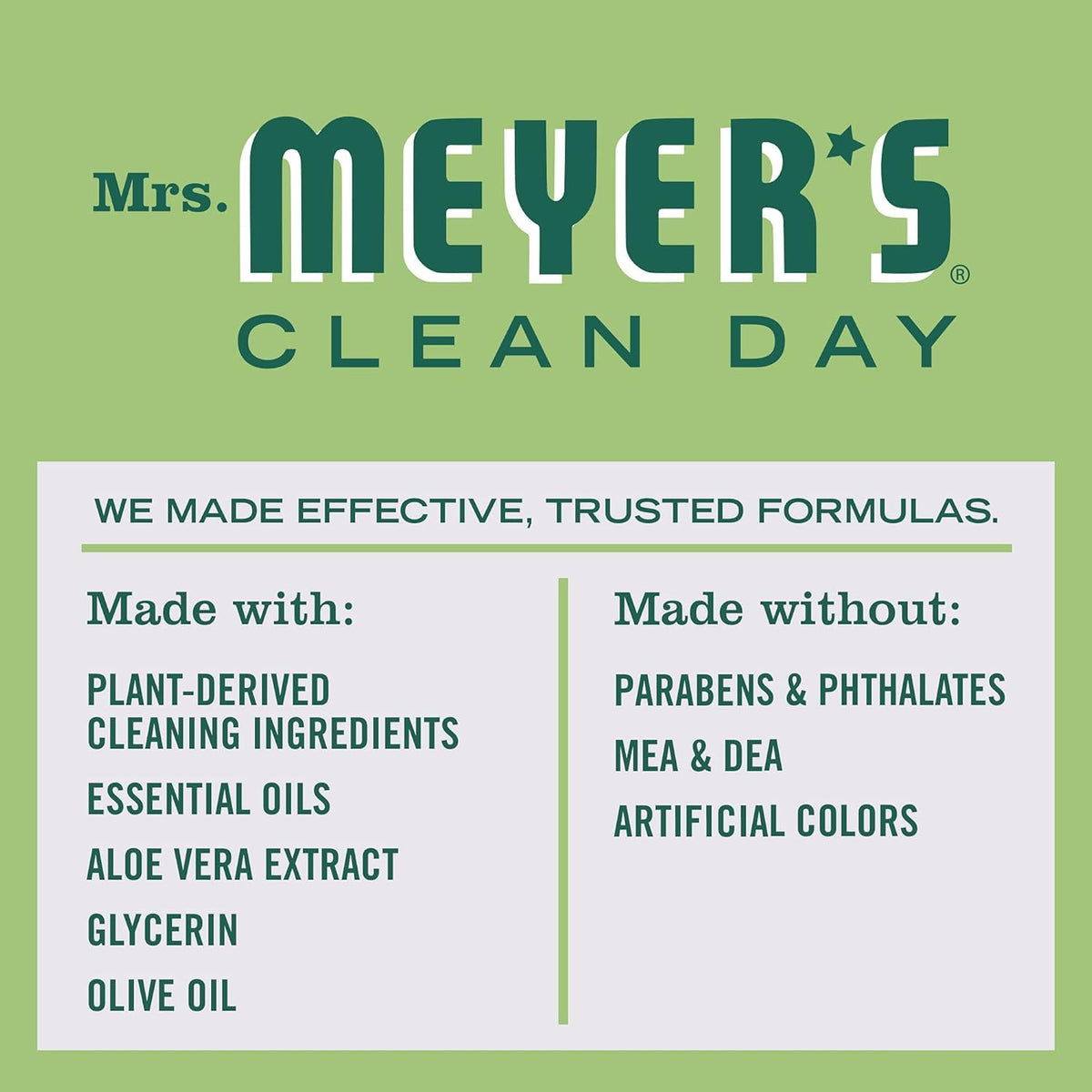 Mrs. MEYER'S CLEAN DAY Hand Soap Variety (Iowa Pine + Peppermint)