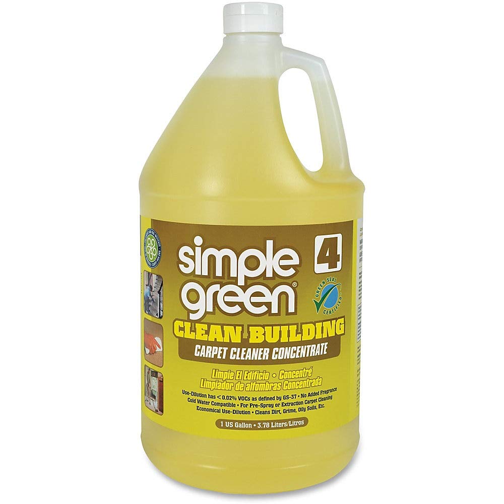 Simple Green 11201 Clean Building Carpet Concentrate Cleaner, 1 Gallon Bottle