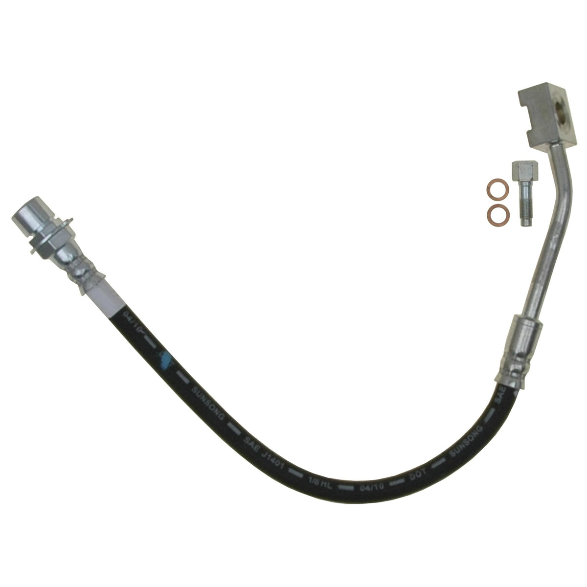ACDelco Professional 18J1585 Front Driver Side Hydraulic Brake Hose Assembly