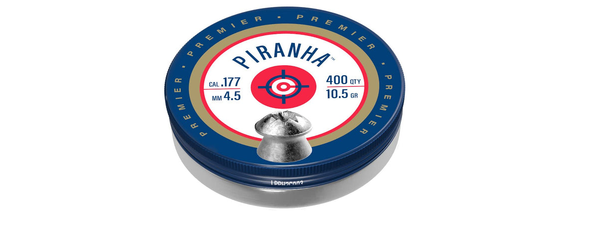 Crosman Premier LPPH77 .177-Caliber Piranha Pellets (400-Count)