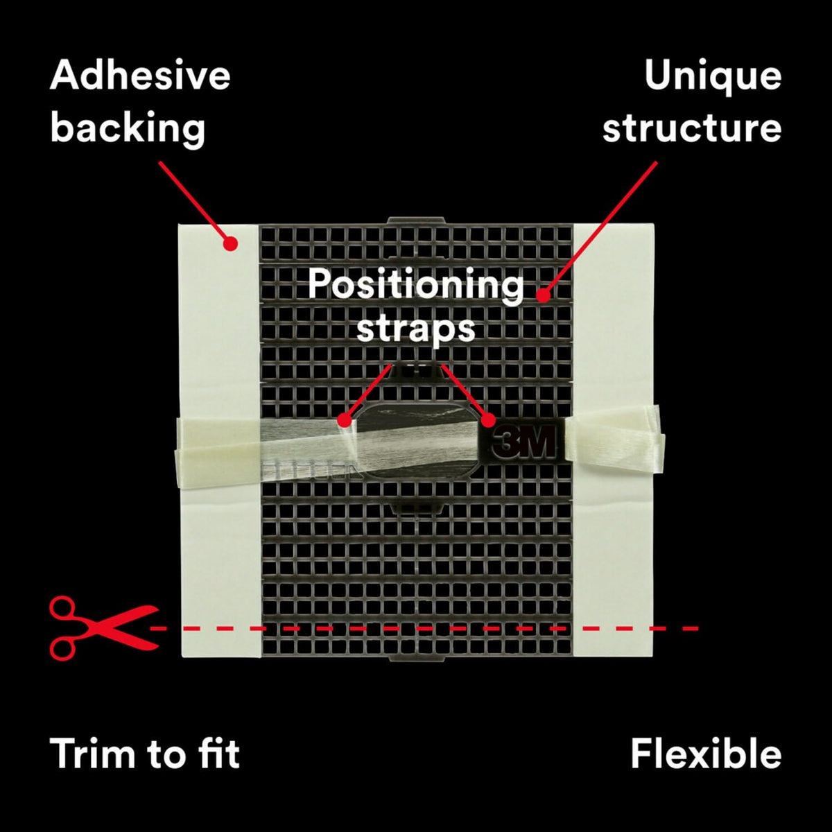 3M RP6IN-4PK Wall-Surface-Repair-Products, 4-Pack