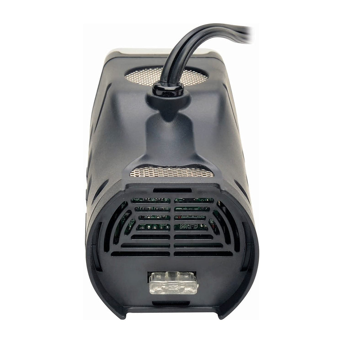 Tripp Lite 200W Car Power Inverter with 2 Outlets & 2 USB Charging Ports, Cup Holder Design, Auto Inverter (PV200CUSB),Gray